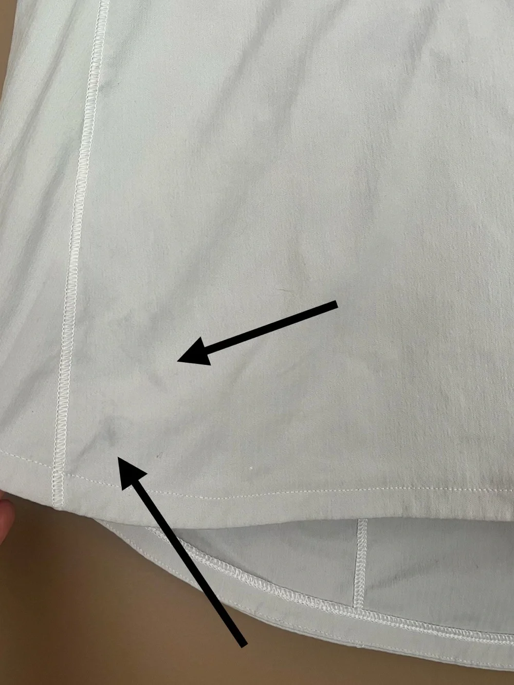 {Lululemon} Speed Up Short Long Inseam Updated Fit in White - Womens 12